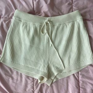 Reformation sweater shorts 1X